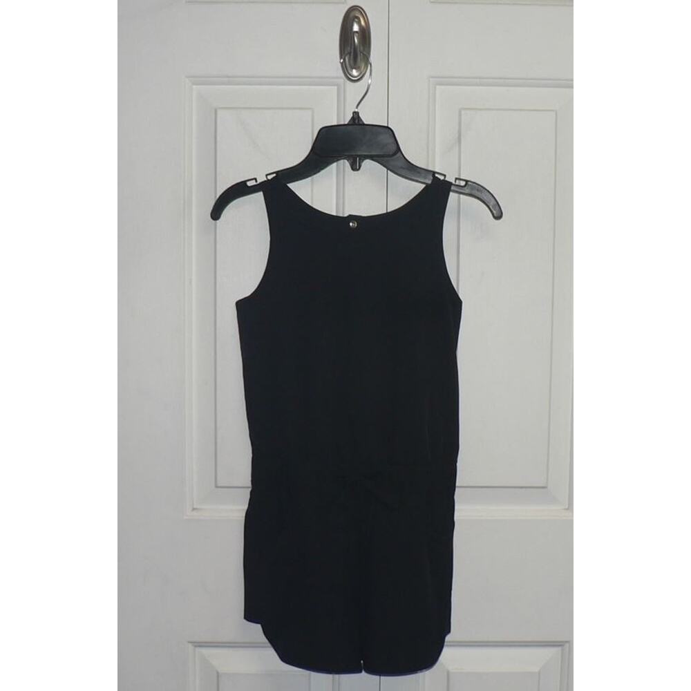 Magellan Outdoors Girls Fish Gear Sleeveless Caddo Lake Romper in Black S(7) $25